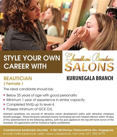 saudi job vacancy hair salon